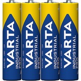 VARTA Industrial, Batterie 4 Stück, AAA