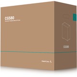 DeepCool CG580, Tower-Gehäuse schwarz, Tempered Glass x 2