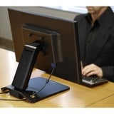 Ergotron Neo-Flex Touchscreen-Standfuß, Monitorhalterung schwarz