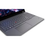 Lenovo ThinkPad P16 G2 (21FA004MGE), Notebook grau/schwarz, Windows 11 Pro 64-Bit, 40.6 cm (16 Zoll) & 165 Hz Display, 1 TB SSD