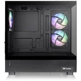 Thermaltake View 270 Plus TG ARGB , Tower-Gehäuse schwarz, Tempered Glass x 2