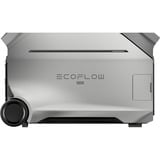 EcoFlow DELTA Pro 3 EU, tragbare Powerstation silber/schwarz, 4.096 Wh, X-boost 6.000W, LFP-Akku