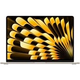 Apple MacBook Air (15") 2024 CTO, Notebook champagner, 24 GB, 512 GB SSD, Polarstern, M3, 10-Core GPU, macOS, Deutsch