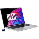 Acer Swift Go 14 OLED (SFG14-73-70M3), Notebook silber, Intel® Core™ Ultra 7 155U, Intel® Graphics, 16 GB LPDDR5X, 512 GB SSD, Windows 11 Home 64-Bit