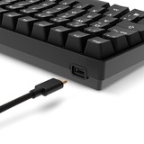 Sharkoon SKILLER SGK50 S3 PBT, Gaming-Tastatur schwarz, DE-Layout, Gateron G Pro 3.0 Yellow