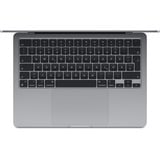 Apple MacBook Air 34,5 cm (13,6"), Notebook grau, 16 GB, 256 GB SSD, M3, 8-Core GPU, macOS, Deutsch