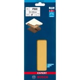 Bosch Expert C470 Schleifblatt, 93 x 230mm, K80 ungelocht 10 Stück, für Schwingschleifer