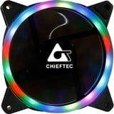 Chieftec AF-12RGB, Gehäuselüfter schwarz/weiß, 120 mm