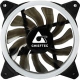 Chieftec AF-12RGB, Gehäuselüfter schwarz/weiß, 120 mm