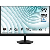 MSI PRO MP271A, LED-Monitor 69 cm (27 Zoll), schwarz, FullHD, IPS, VGA, HDMI, DP, 100Hz Panel