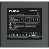 DeepCool PL800D, PC-Netzteil schwarz, 3x PCIe, 800 Watt