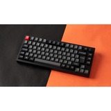 Keychron Lemokey P1 Pro, Gaming-Tastatur schwarz/grau, DE-Layout, Keychron Super Red, Hot-Swap, Aluminiumrahmen, RGB