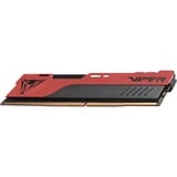 Patriot DIMM 8 GB DDR4-3200  , Arbeitsspeicher rot/schwarz, PVE248G320C8, Viper Elite II, INTEL XMP