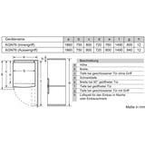 Bosch KGN76AIDR Serie 6, Kühl-/Gefrierkombination edelstahl