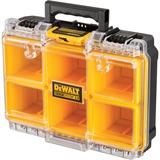 DEWALT TOUGHSYSTEM 2.0 Halbformat Organizer, tief, Werkzeugkiste gelb