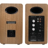 Edifier  AIRPULSE A80 , Lautsprecher holz, Hi-Res-Audio, Bluetooth, Bändchenhochtöner, Paar