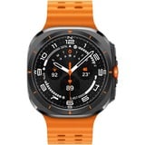 SAMSUNG Galaxy Watch Ultra, Smartwatch titanium gray, Marine Band orange, 47 mm