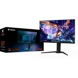 GIGABYTE AORUS FO32U, Gaming-Monitor 80.3 cm (31.5 Zoll), schwarz, UltraHD/4K, QD-OLED, USB-C, 165Hz Panel