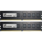 G.Skill DIMM 64 GB DDR4-2666 (2x 32 GB) Dual-Kit, Arbeitsspeicher schwarz, F4-2666C19D-64GNT, Value, INTEL XMP