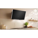 Neff D98IPT2S0 N 90, Dunstabzugshaube schwarz/silber, 90 cm, Home Connect