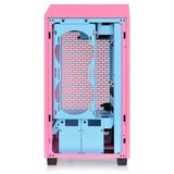 Thermaltake The Tower 200 , Tower-Gehäuse rosa, Tempered Glass