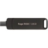 Patriot Rage R550 128Gb, USB-Stick schwarz, USB-A und USB-C 3.2 Gen 1