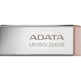 ADATA UR350 256 GB, USB-Stick nickel/braun, USB-A 3.2 Gen 1 (5 Gbit/s)