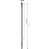 Bosch Expert Hammerbohrer SDS-plus-7X, Ø 11mm Arbeitslänge 200mm