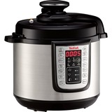 Tefal Fast & Delicious CY505E, Multikocher edelstahl/schwarz