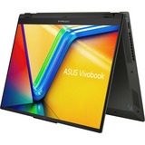 ASUS Vivobook S 16 Flip (TN3604YA-MC080W), Notebook schwarz, Windows 11 Home 64-Bit, 40.6 cm (16 Zoll), 1 TB SSD