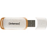 Intenso Green Line 64 GB, USB-Stick beige/braun, USB-A 3.2 Gen 1