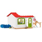 Schleich Farm World Tierarzt-Praxis mit Haustieren, Spielfigur 