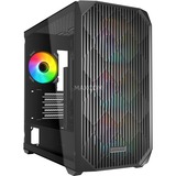 Sharkoon MK3 RGB , Tower-Gehäuse schwarz, Tempered Glass