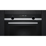 Siemens HB578GBS3 IQ500, Backofen schwarz/silber, 60 cm, Home Connect