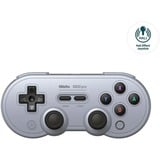 8BitDo SN30 Pro, Gamepad grau, Hall Effect Joystick