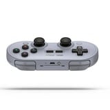 8BitDo SN30 Pro, Gamepad grau, Hall Effect Joystick