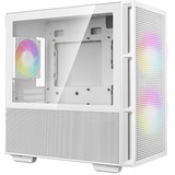 DeepCool CH360 , Tower-Gehäuse weiß, Tempered Glass