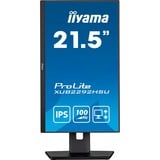 iiyama ProLite XUB2292HSU-B6, LED-Monitor 55 cm (22 Zoll), schwarz (matt), FullHD, IPS, AMD Free-Sync, 100Hz Panel