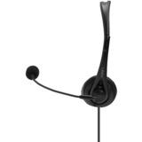 Lindy Headset schwarz, USB-A