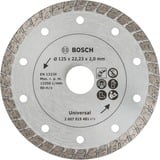 Bosch Diamanttrennscheibe Turbo, Ø 125mm Bohrung 22,23mm