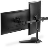 Digitus Universal Dual Monitor Ständer, Standfuß schwarz (matt)