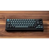 Keychron Q2 Pro, Gaming-Tastatur schwarz/blaugrau, DE-Layout, Keychron K Pro Red, Hot-Swap, Aluminiumrahmen, RGB