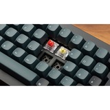 Keychron Q2 Pro, Gaming-Tastatur schwarz/blaugrau, DE-Layout, Keychron K Pro Red, Hot-Swap, Aluminiumrahmen, RGB