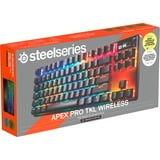 SteelSeries Apex Pro TKL Wireless Gen 3, Gaming-Tastatur schwarz, DE-Layout, SteelSeries OmniPoint 3.0