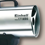 Einhell Heißluftgebläse HGG 171 Niro (DE/AT) edelstahl/schwarz, 17 kW