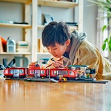 LEGO 60423 City Straßenbahn mit Haltestelle, Konstruktionsspielzeug 