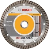 Bosch Diamanttrennscheibe Standard for Universal Turbo, Ø 180mm 10 Stück, Bohrung 22,23mm