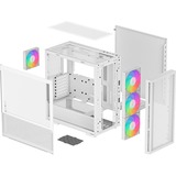 DeepCool CH560 WH                  , Tower-Gehäuse weiß, Tempered Glass