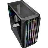 Sharkoon AK5M RGB , Tower-Gehäuse schwarz, Tempered Glass