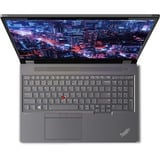 Lenovo ThinkPad P16 G2 (21FA005HGE), Notebook grau/schwarz, Windows 11 Pro 64-Bit, 40.6 cm (16 Zoll) & 165 Hz Display, 1 TB SSD